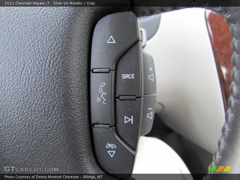 Silver Ice Metallic / Gray 2011 Chevrolet Impala LT