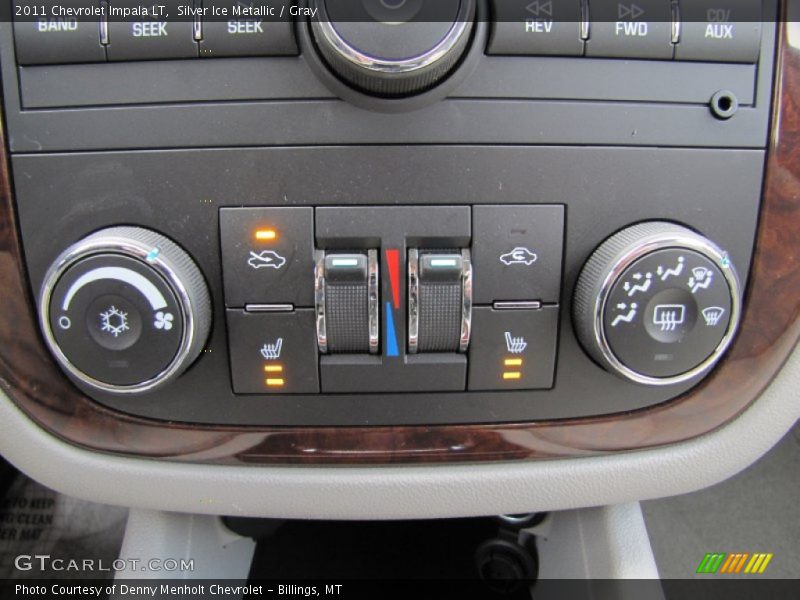 Silver Ice Metallic / Gray 2011 Chevrolet Impala LT