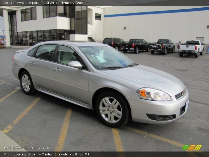 Silver Ice Metallic / Gray 2011 Chevrolet Impala LT