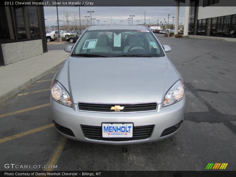 Silver Ice Metallic / Gray 2011 Chevrolet Impala LT