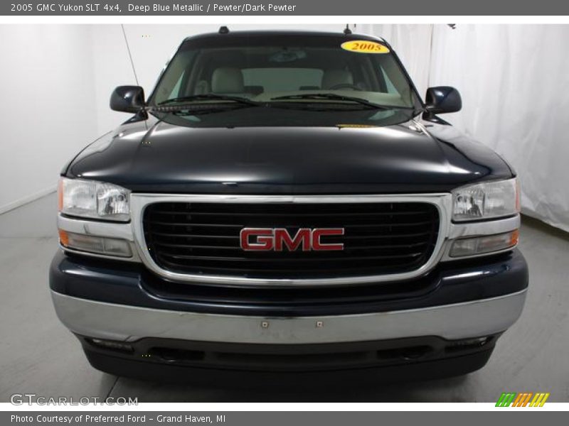 Deep Blue Metallic / Pewter/Dark Pewter 2005 GMC Yukon SLT 4x4