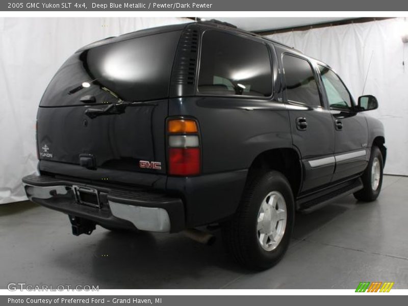 Deep Blue Metallic / Pewter/Dark Pewter 2005 GMC Yukon SLT 4x4