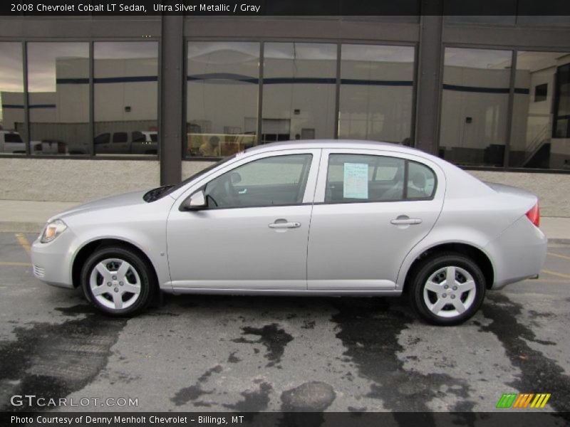 Ultra Silver Metallic / Gray 2008 Chevrolet Cobalt LT Sedan