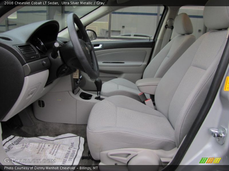 Ultra Silver Metallic / Gray 2008 Chevrolet Cobalt LT Sedan