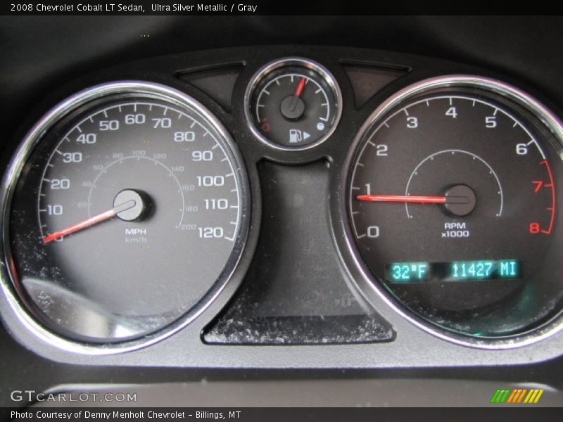 Ultra Silver Metallic / Gray 2008 Chevrolet Cobalt LT Sedan