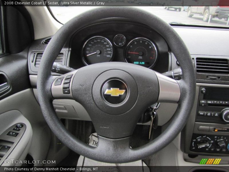 Ultra Silver Metallic / Gray 2008 Chevrolet Cobalt LT Sedan