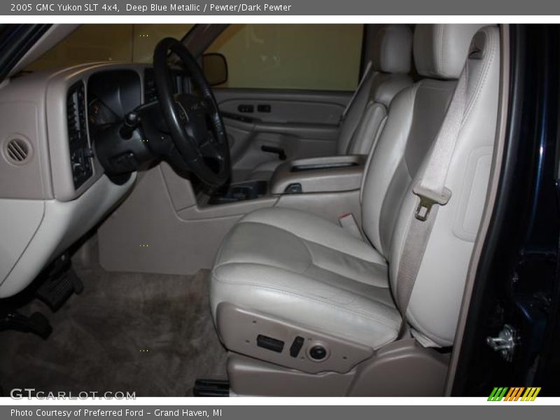 Deep Blue Metallic / Pewter/Dark Pewter 2005 GMC Yukon SLT 4x4