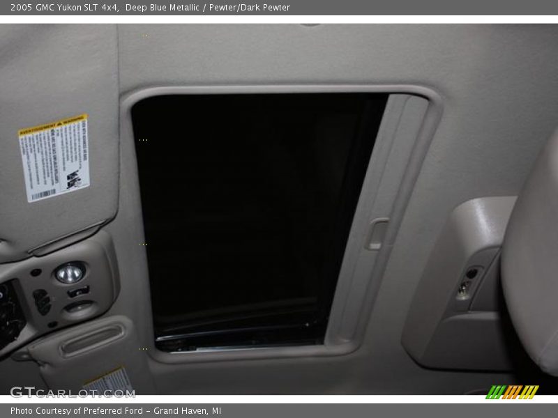 Deep Blue Metallic / Pewter/Dark Pewter 2005 GMC Yukon SLT 4x4