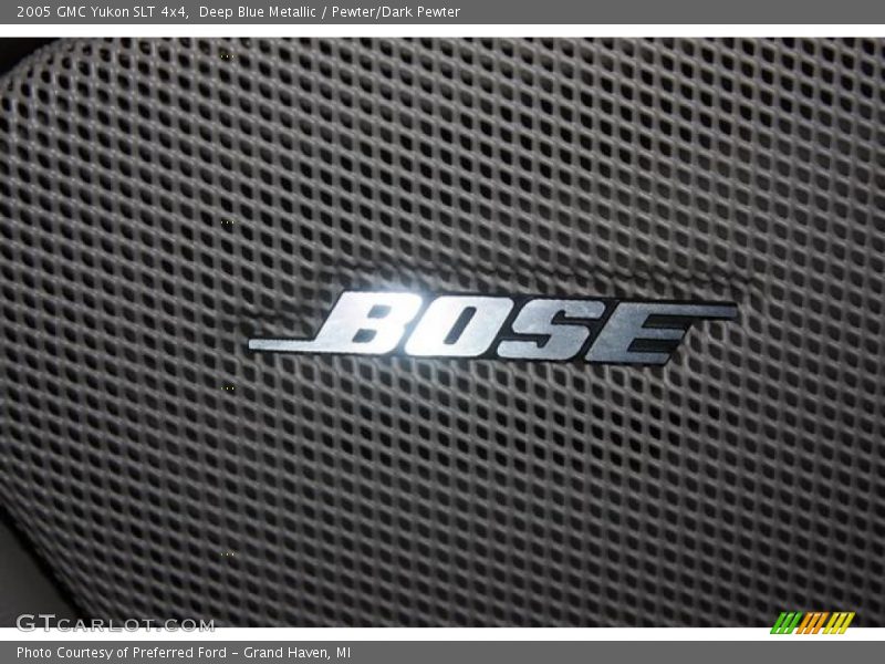 Deep Blue Metallic / Pewter/Dark Pewter 2005 GMC Yukon SLT 4x4