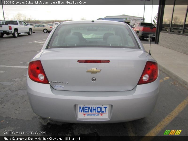 Ultra Silver Metallic / Gray 2008 Chevrolet Cobalt LT Sedan