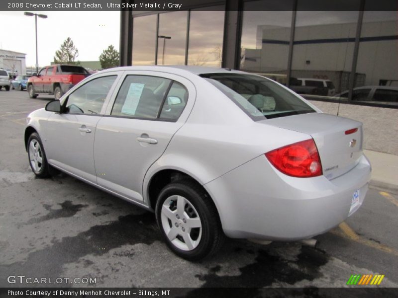 Ultra Silver Metallic / Gray 2008 Chevrolet Cobalt LT Sedan