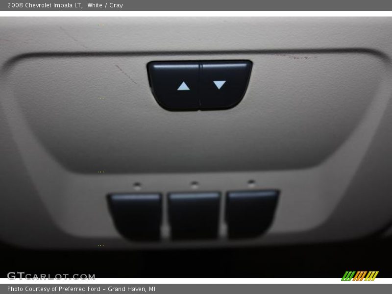 White / Gray 2008 Chevrolet Impala LT