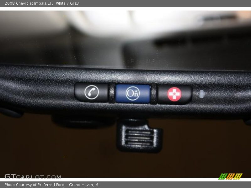 White / Gray 2008 Chevrolet Impala LT