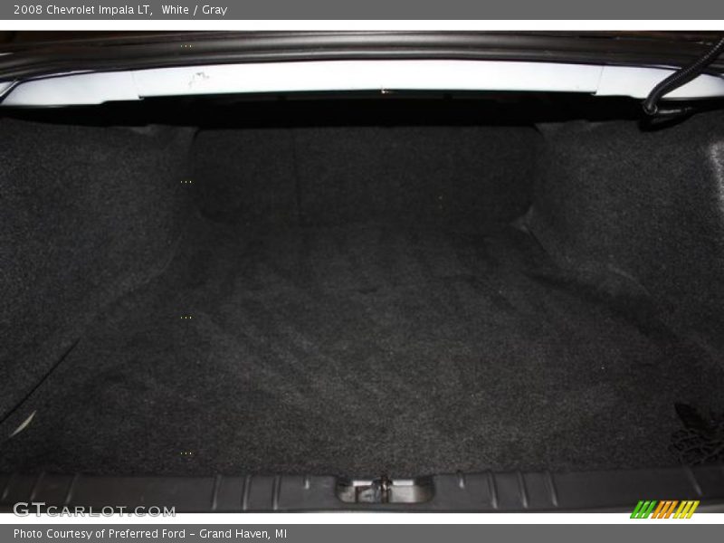 White / Gray 2008 Chevrolet Impala LT