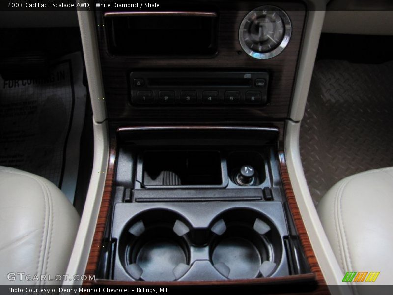 White Diamond / Shale 2003 Cadillac Escalade AWD
