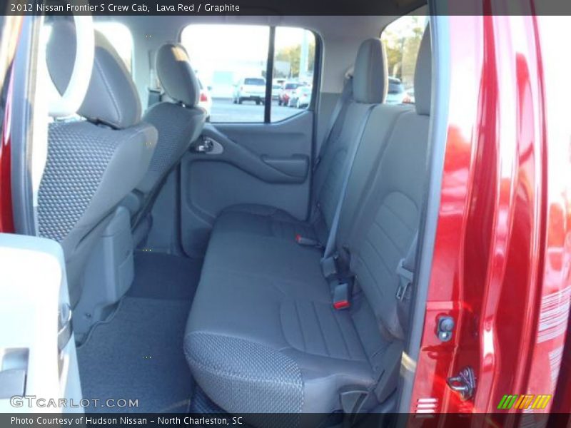 Lava Red / Graphite 2012 Nissan Frontier S Crew Cab
