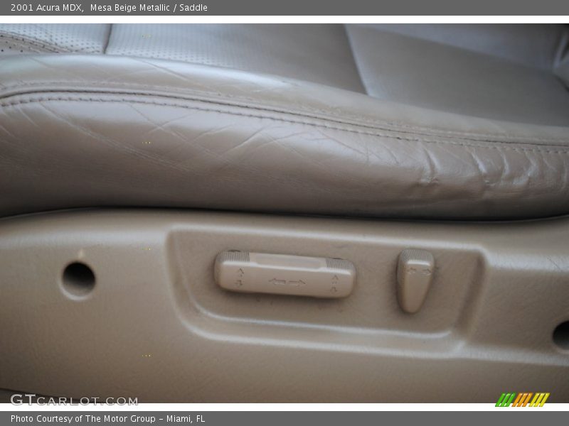 Mesa Beige Metallic / Saddle 2001 Acura MDX