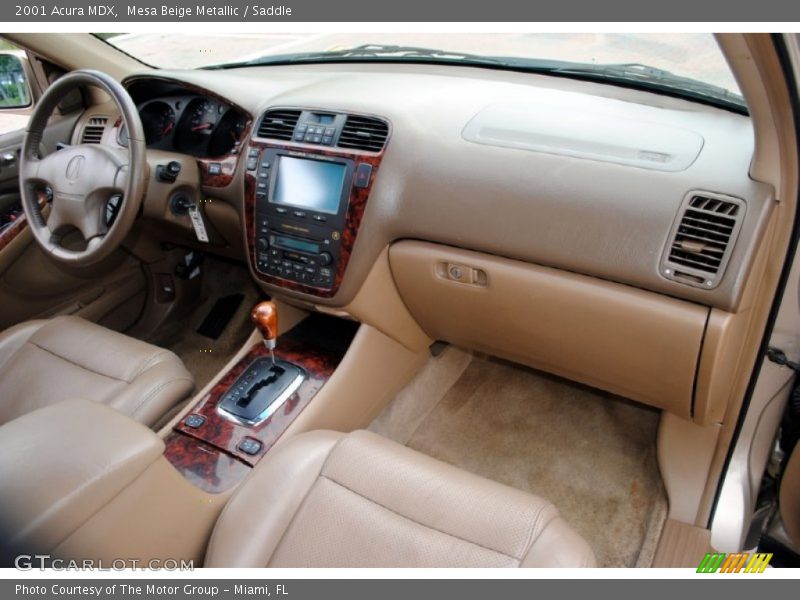 Dashboard of 2001 MDX 