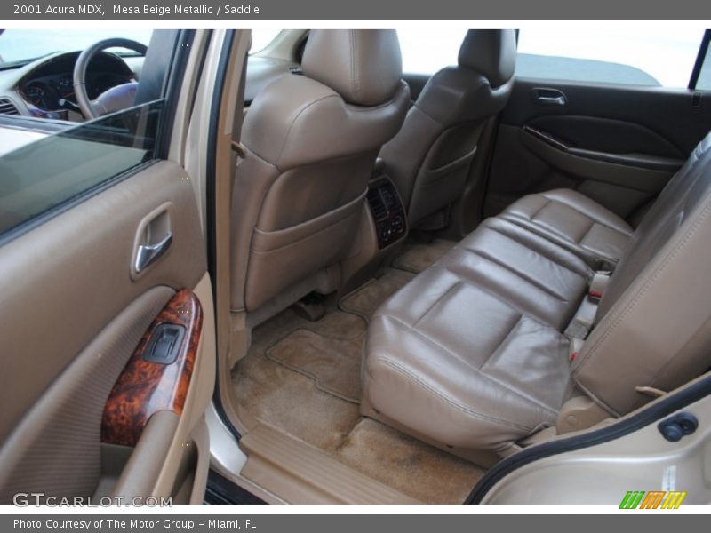 Mesa Beige Metallic / Saddle 2001 Acura MDX