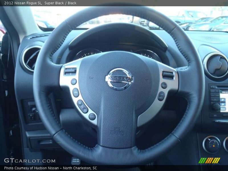 Super Black / Black 2012 Nissan Rogue SL