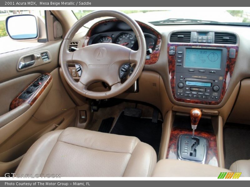 Dashboard of 2001 MDX 