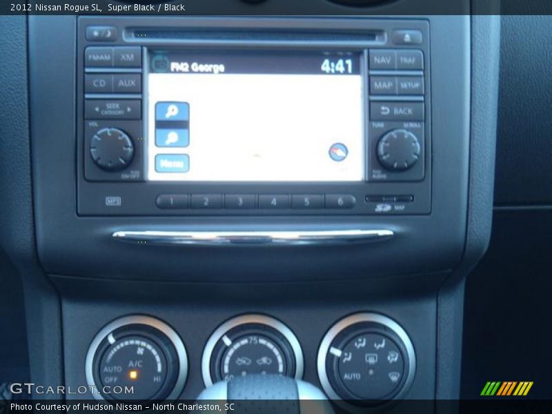 Super Black / Black 2012 Nissan Rogue SL