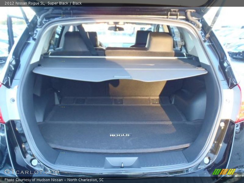 Super Black / Black 2012 Nissan Rogue SL