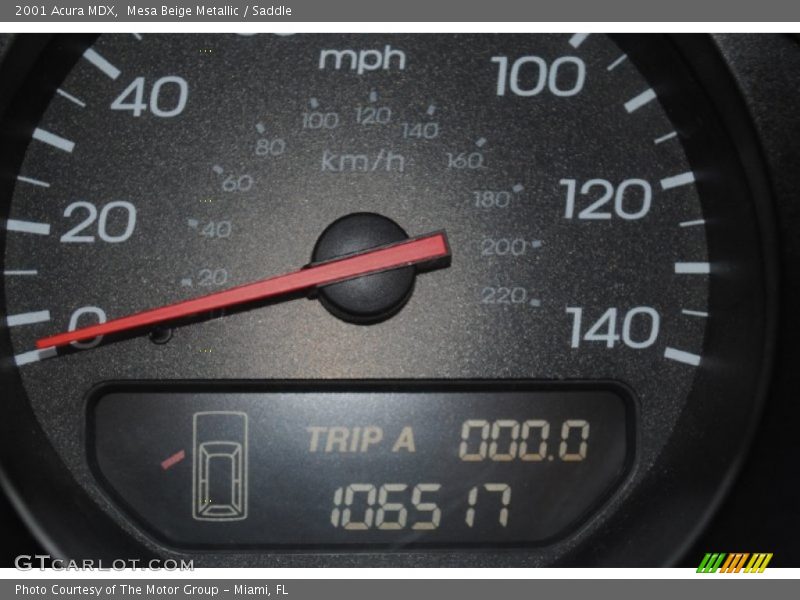 Mesa Beige Metallic / Saddle 2001 Acura MDX