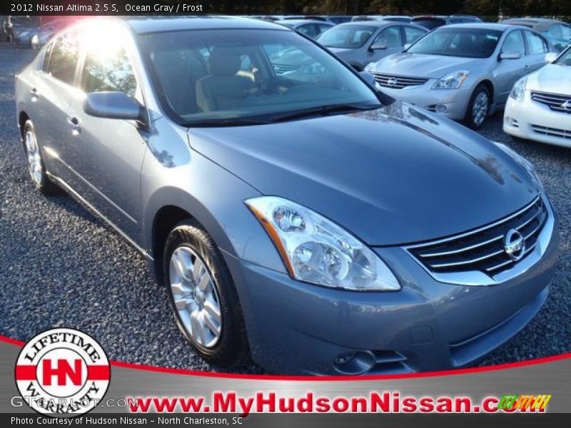 Ocean Gray / Frost 2012 Nissan Altima 2.5 S
