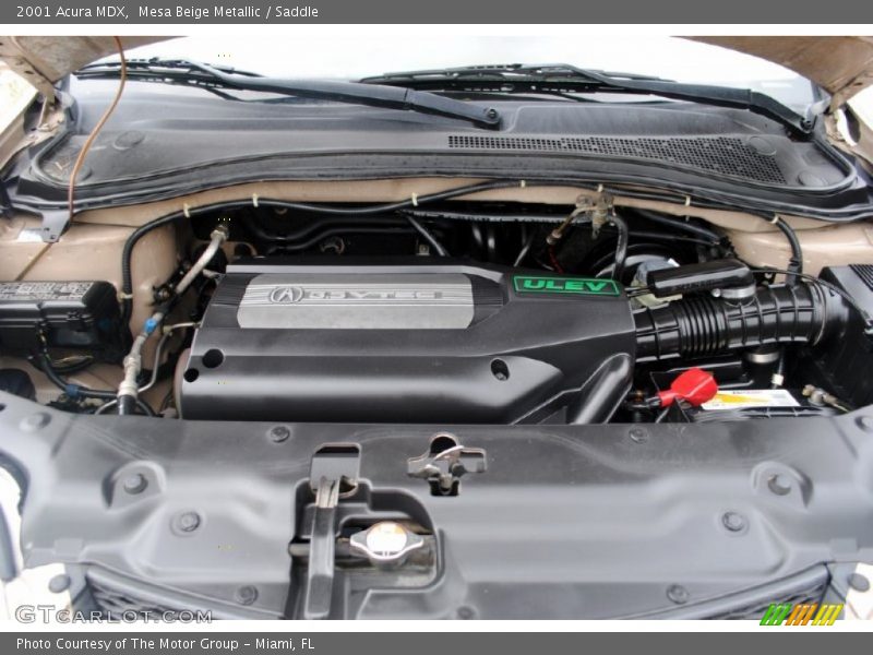  2001 MDX  Engine - 3.5 Liter SOHC 24-Valve V6