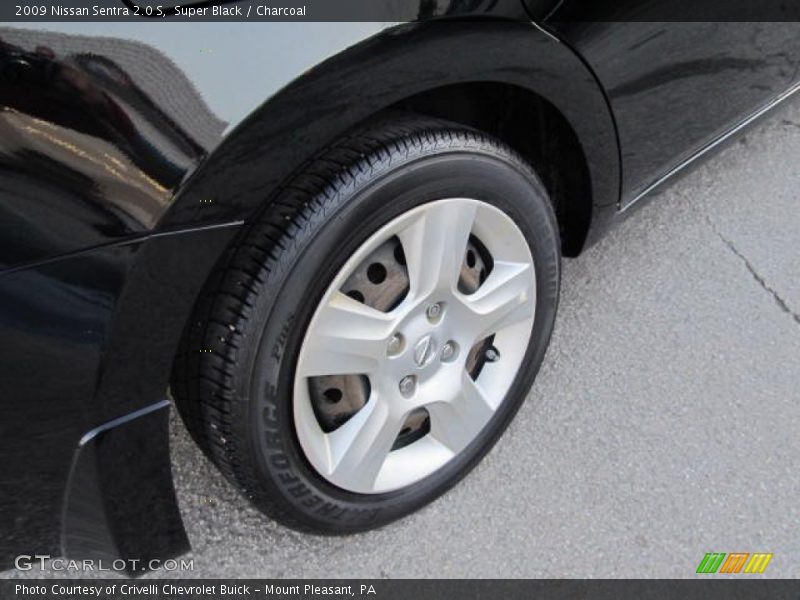 Super Black / Charcoal 2009 Nissan Sentra 2.0 S