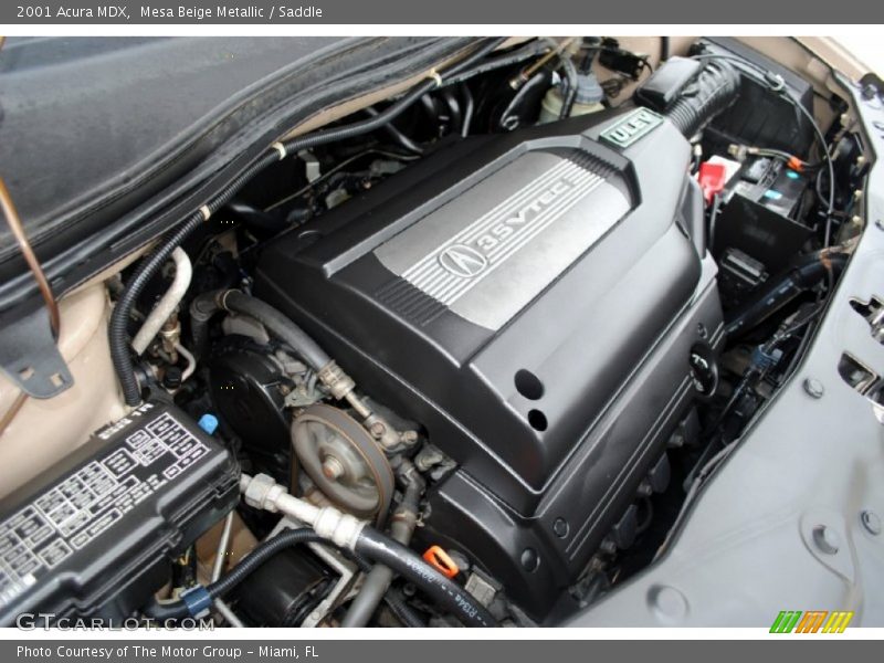  2001 MDX  Engine - 3.5 Liter SOHC 24-Valve V6