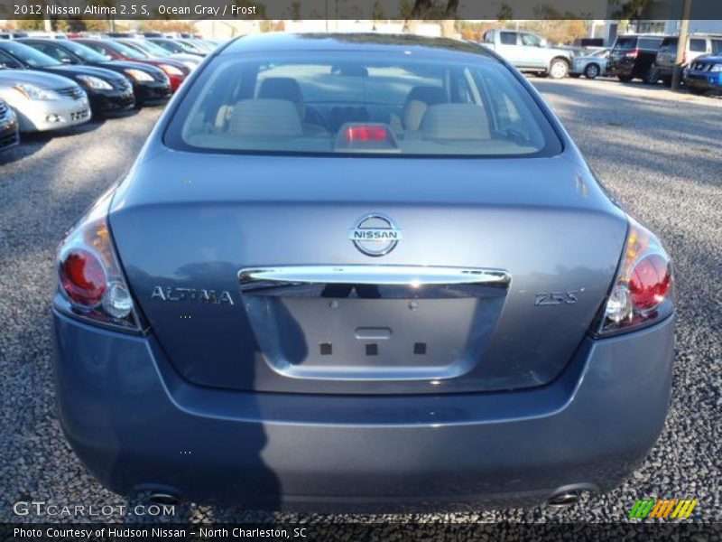 Ocean Gray / Frost 2012 Nissan Altima 2.5 S