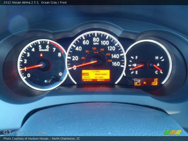 Ocean Gray / Frost 2012 Nissan Altima 2.5 S
