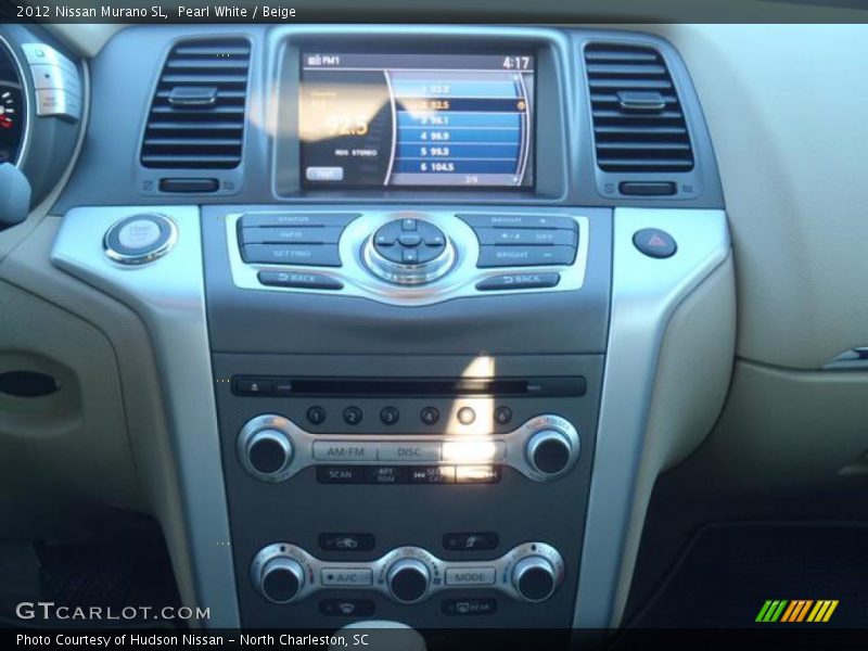 Pearl White / Beige 2012 Nissan Murano SL