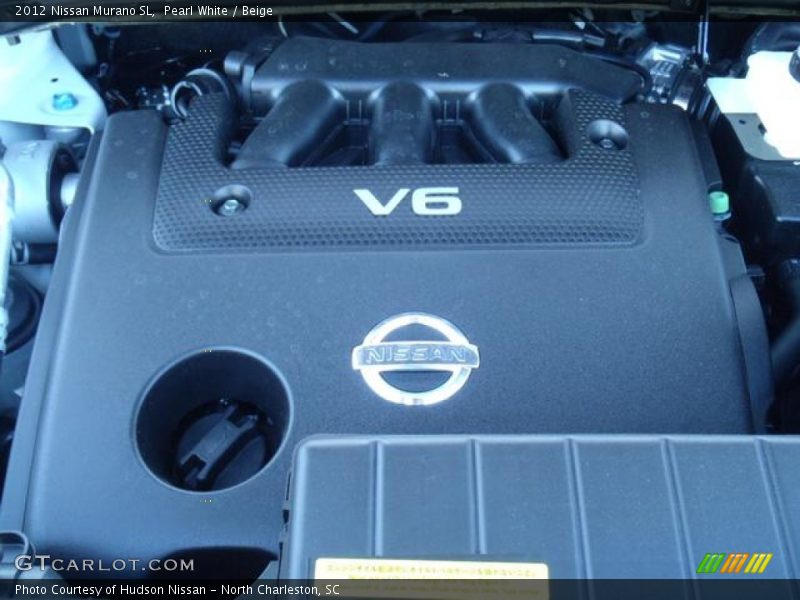  2012 Murano SL Engine - 3.5 Liter DOHC 24-Valve CVTCS V6