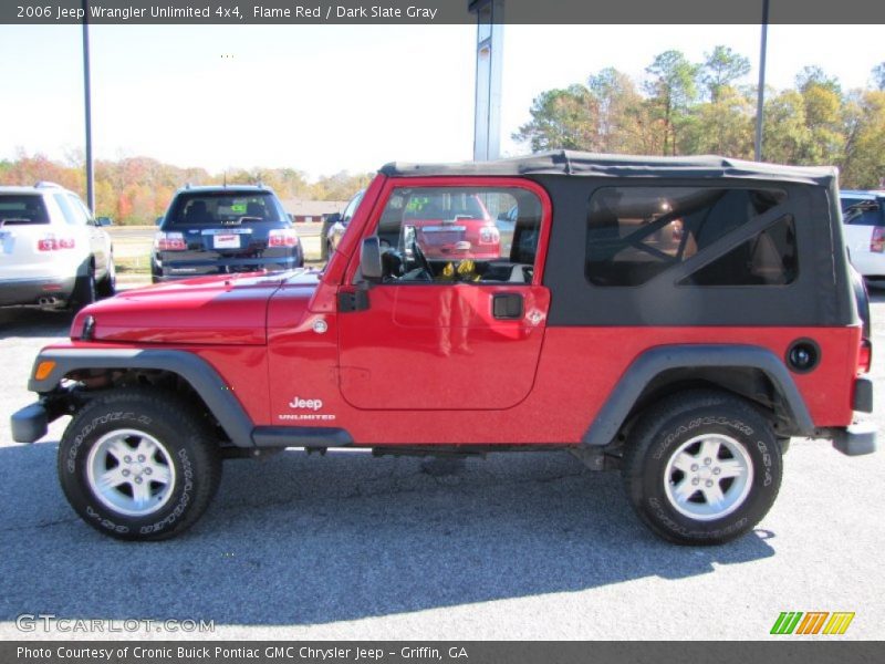 Flame Red / Dark Slate Gray 2006 Jeep Wrangler Unlimited 4x4