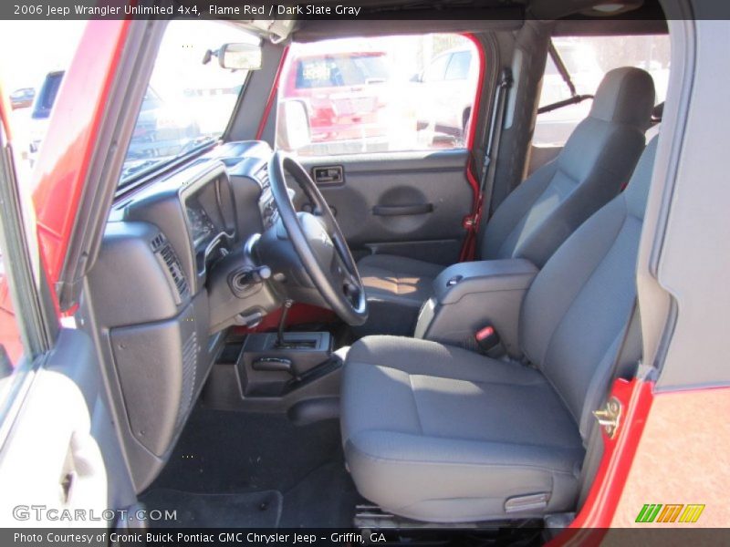 Flame Red / Dark Slate Gray 2006 Jeep Wrangler Unlimited 4x4