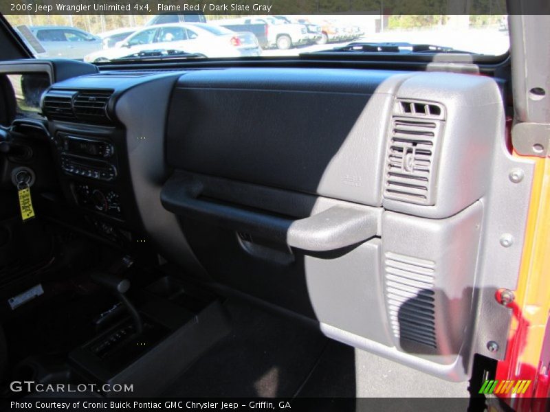 Flame Red / Dark Slate Gray 2006 Jeep Wrangler Unlimited 4x4