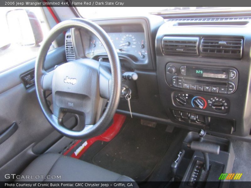 Flame Red / Dark Slate Gray 2006 Jeep Wrangler Unlimited 4x4
