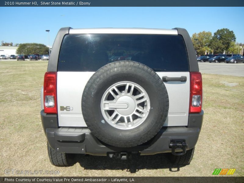 Silver Stone Metallic / Ebony 2010 Hummer H3