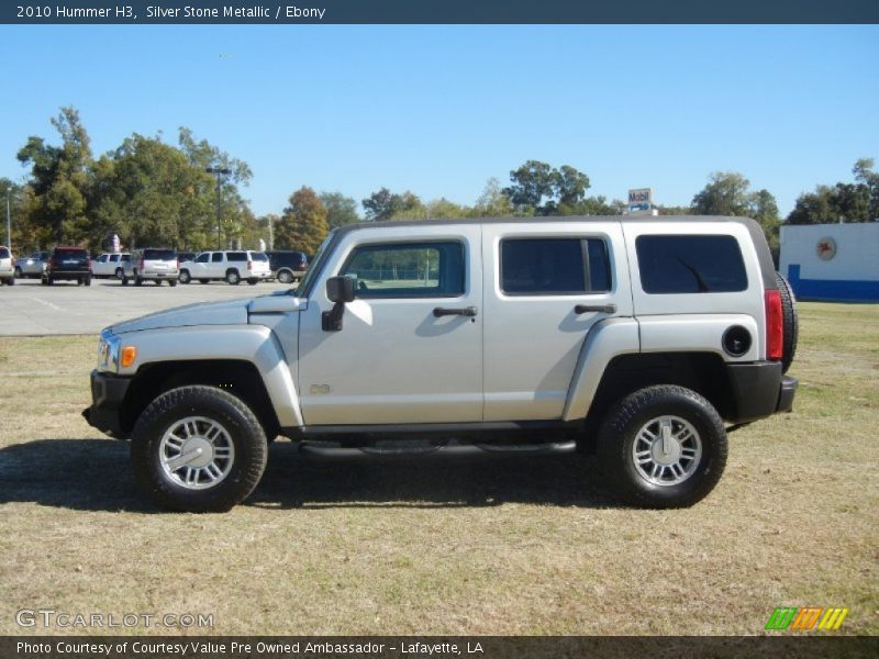  2010 H3  Silver Stone Metallic