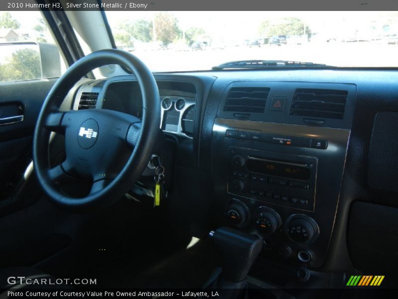 Silver Stone Metallic / Ebony 2010 Hummer H3