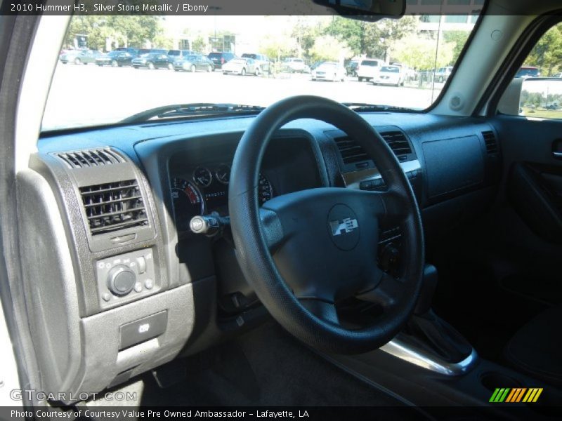 Silver Stone Metallic / Ebony 2010 Hummer H3