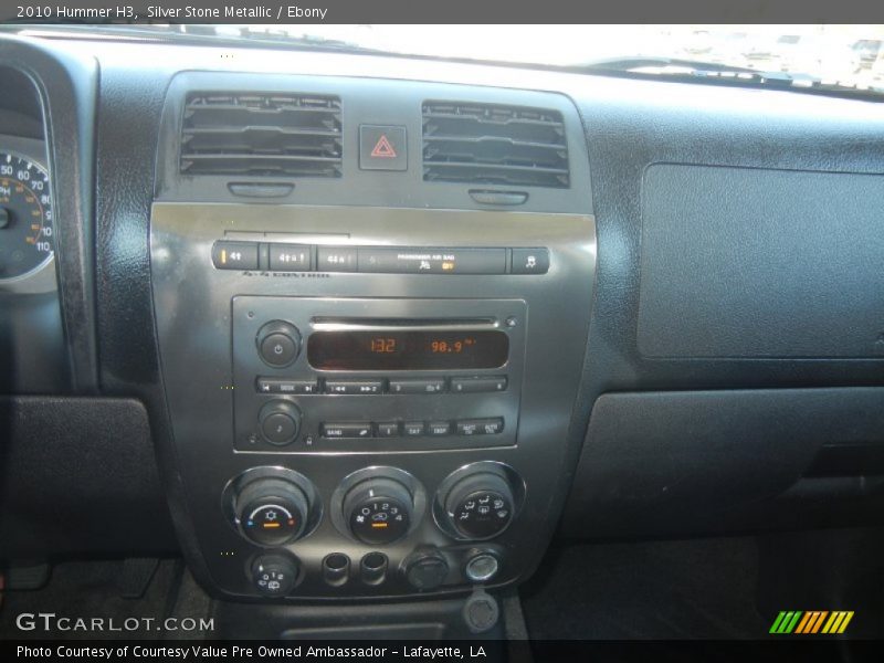 Silver Stone Metallic / Ebony 2010 Hummer H3