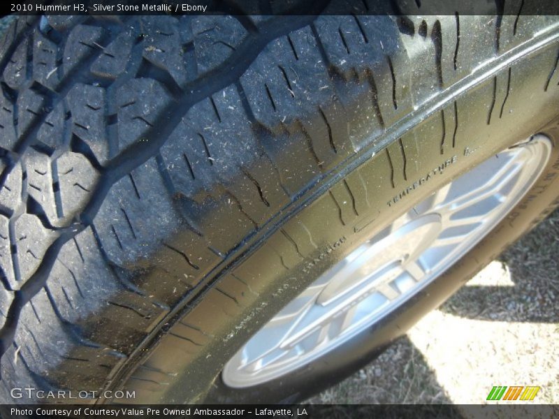 Silver Stone Metallic / Ebony 2010 Hummer H3