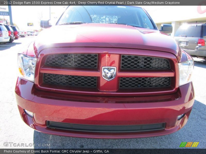 Deep Cherry Red Crystal Pearl / Dark Slate Gray/Medium Graystone 2012 Dodge Ram 1500 Express Crew Cab 4x4