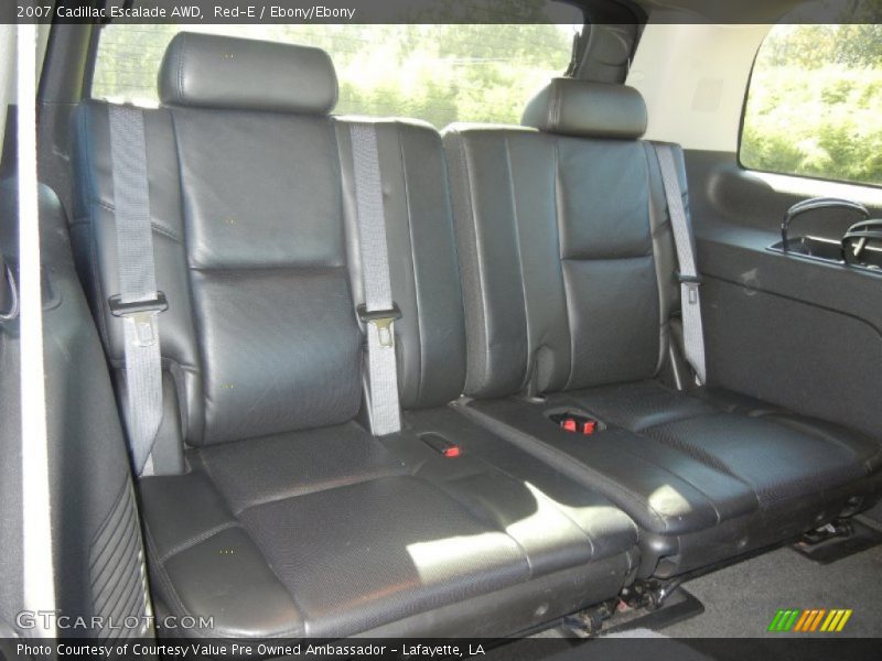 Red-E / Ebony/Ebony 2007 Cadillac Escalade AWD