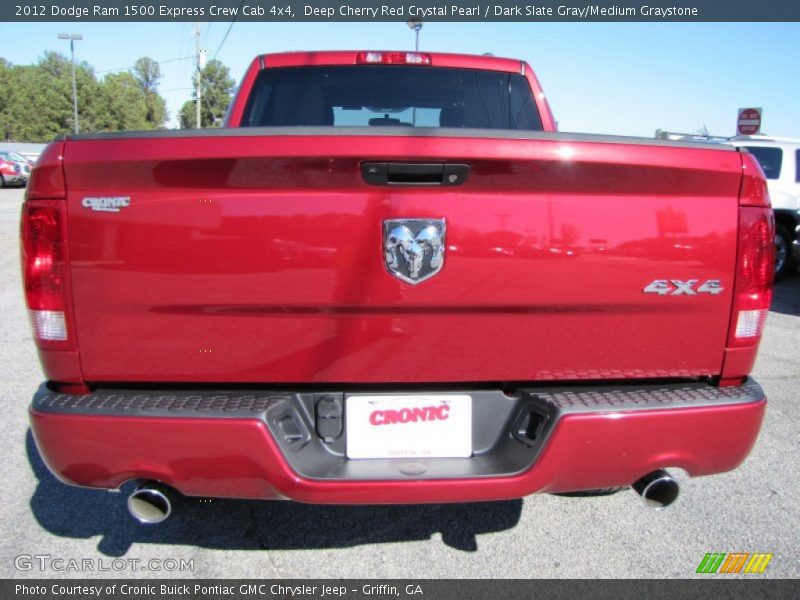 Deep Cherry Red Crystal Pearl / Dark Slate Gray/Medium Graystone 2012 Dodge Ram 1500 Express Crew Cab 4x4