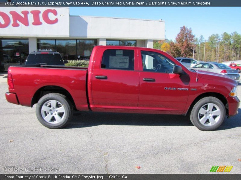 Deep Cherry Red Crystal Pearl / Dark Slate Gray/Medium Graystone 2012 Dodge Ram 1500 Express Crew Cab 4x4